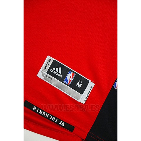 Camiseta Toronto Raptors DeMarre Carroll #5 Rojo